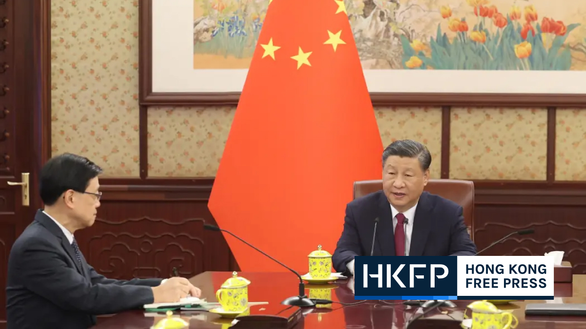 Chinese leader Xi Jinping praises Hong Kong’s John Lee for safeguarding nat. security, ‘patriots’ District Council race