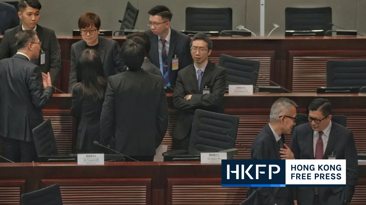 Cooperating with foreign groups ‘neutral’ and would not necessarily violate Hong Kong proposed security law, official says