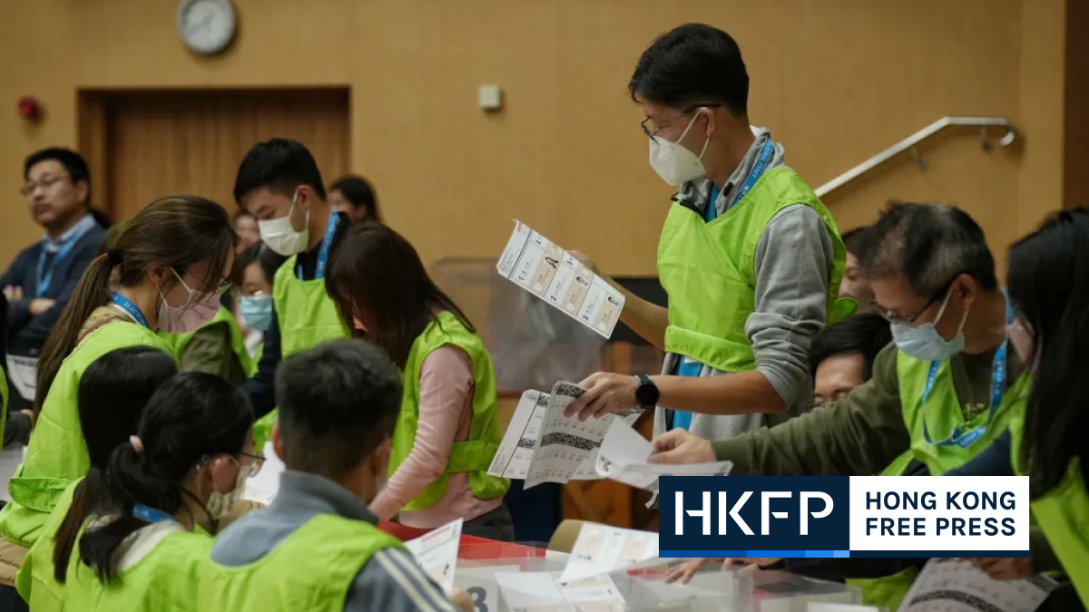 Glitch in Hong Kong’s ‘patriots’ District Council election was caused by system overload, investigation finds