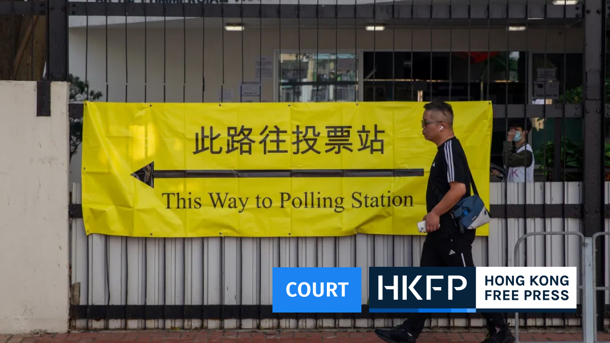 Hong Kong man handed 2-month suspended jail term over inciting boycott of ‘patriots’ District Council election