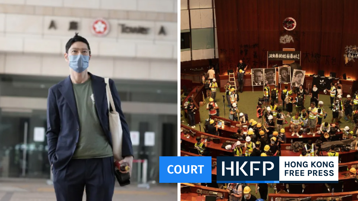 Actor Gregory Wong among 4 found guilty of rioting in Hong Kong legislature during 2019 demos