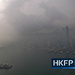 Humidity nears 100% in Hong Kong, as visibility drops