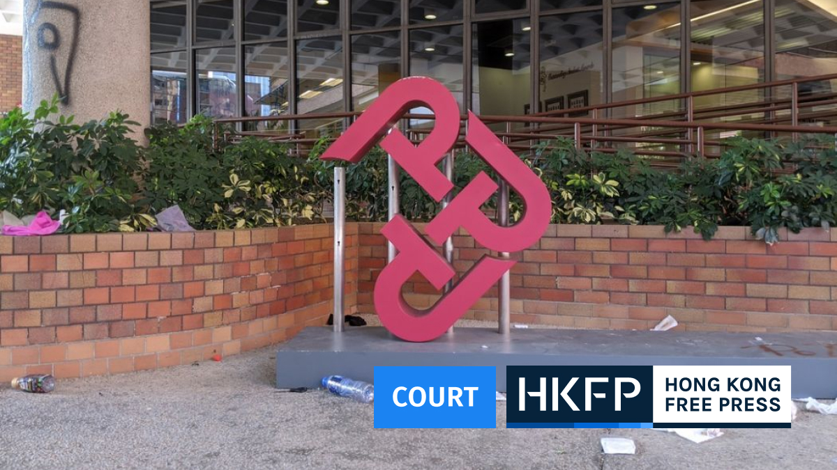 9 to face sentencing over unlawful assembly near PolyU during Hong Kong protests in 2019