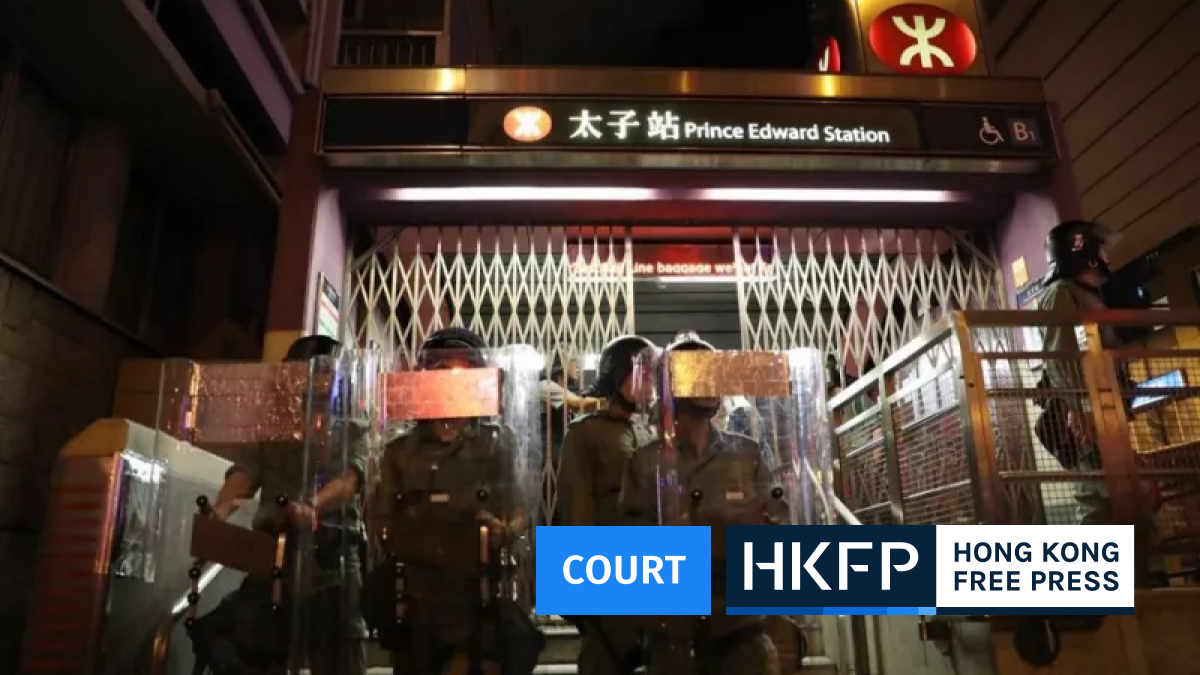 Hong Kong man jailed for 4 months over false imprisonment of plainclothes police officer in 2019