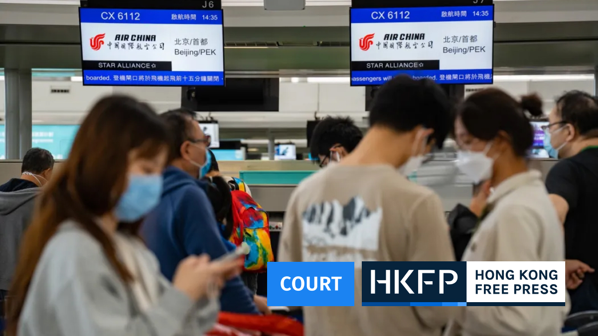 Man arrested over wearing shirt with protest slogan at Hong Kong airport pleads guilty to sedition