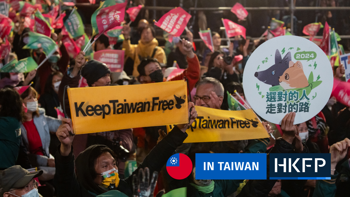Taiwan election 2024: Democratic Progressive Party supporters have democracy and war on their minds