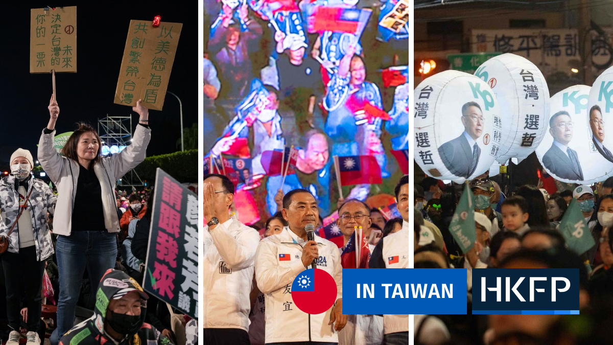 HKFP Lens: Taiwanese voters pack election rallies ahead of Saturday’s pivotal presidential vote
